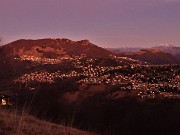  title=Corna Bianca e Costone ad anello con spettacolare tramonto -28genn22 - FOTOGALLERY